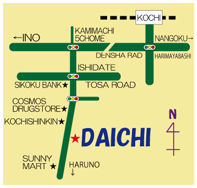 map of daichi